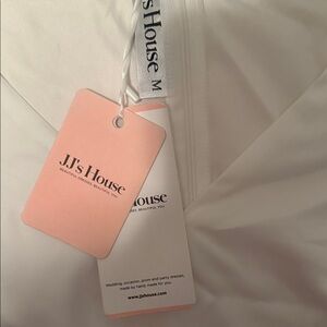 JJs House White Long Sleeve Dress